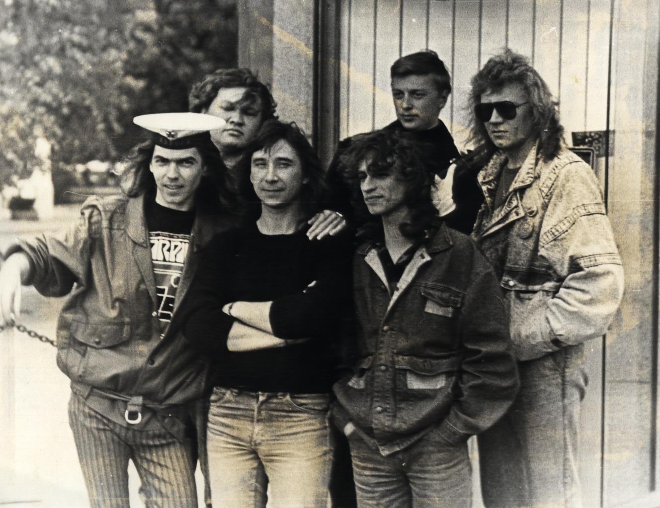 Группа старый мир. Группа круиз 1982. Группа август 1985.